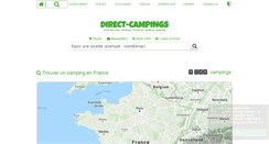 Desktop Screenshot of direct-campings.com